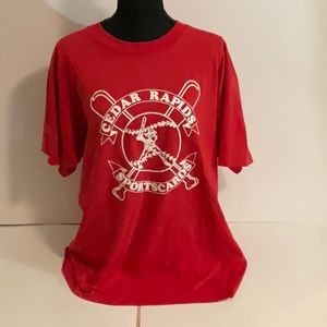 Vintage Cedar Rapids Iowa Sports cards T-Shirt